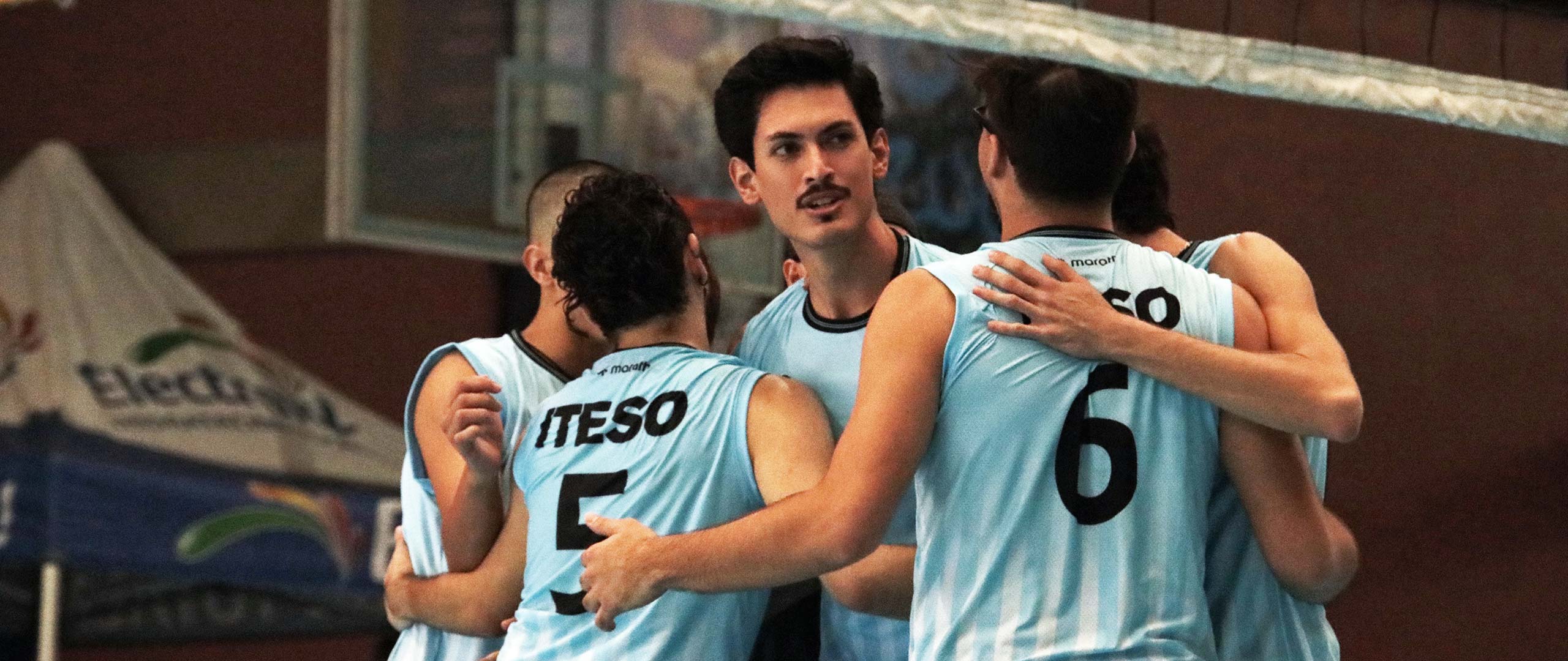 Banner del equipo de Voleibol de Sala Varonil ITESO